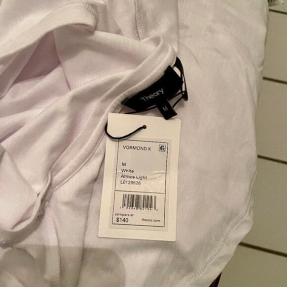 Theory Vormond Knit Lightweight Drawstring Dress M - Picture 8 of 10